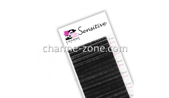 Ресницы Charme Zone Sensitive черный микс от 7 до 13 мм